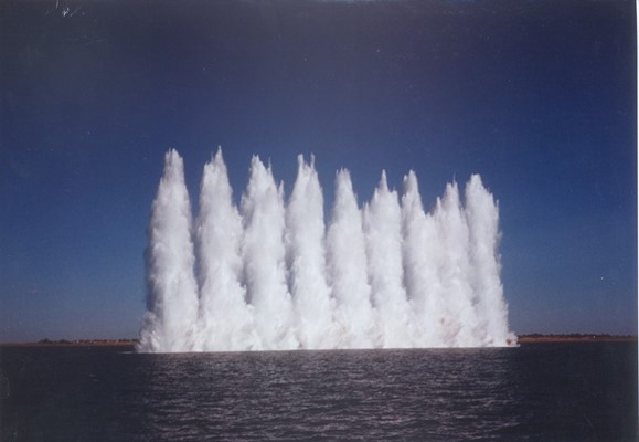 Cervan Marine Images - Marine Blasting